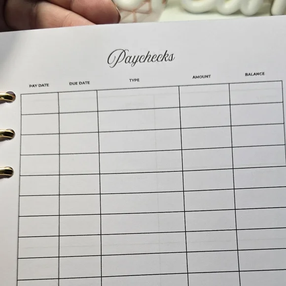 New Planner Inserts 12 Month - Picture 9 of 12